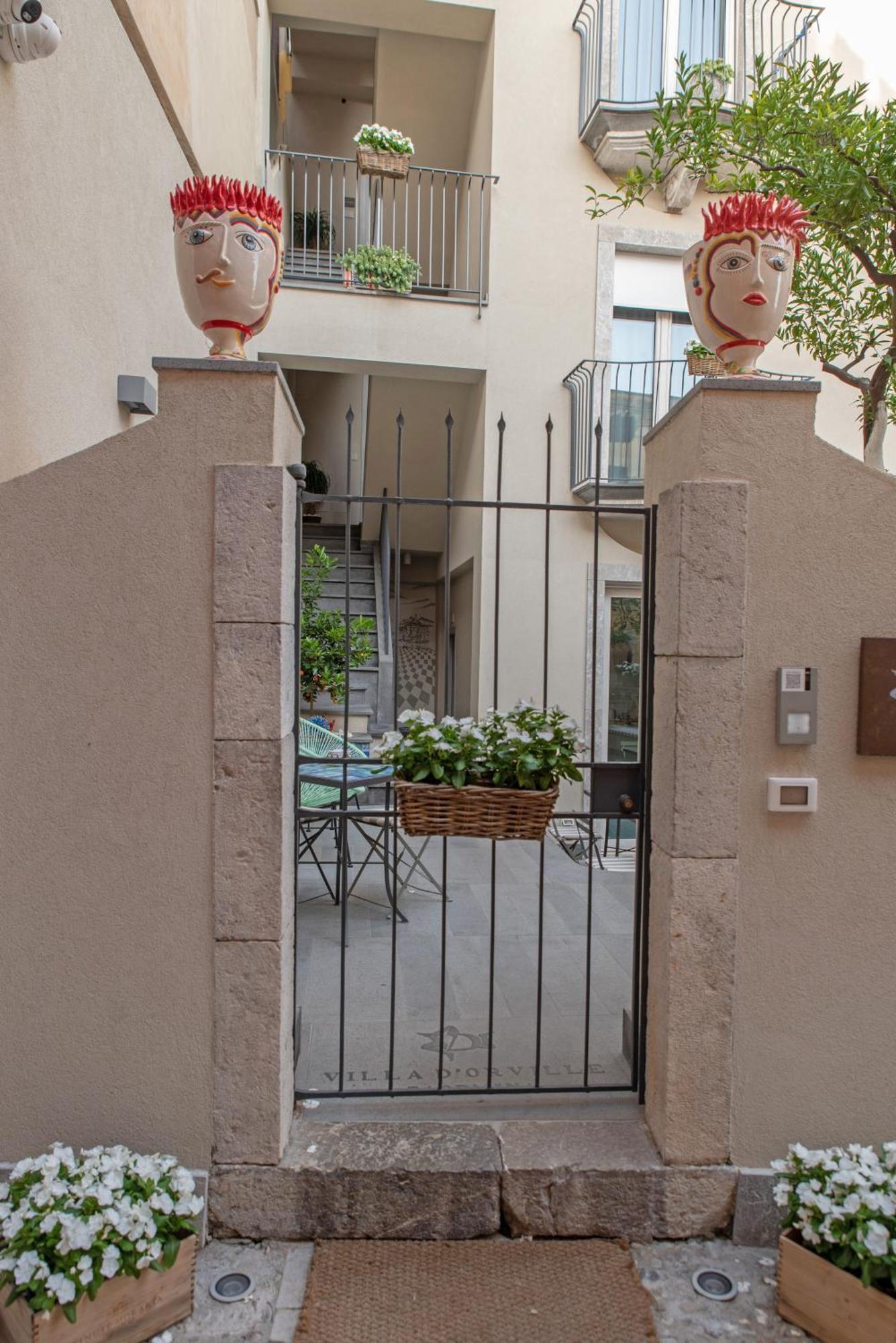 Villa D'Orville Luxury Suites טאורמינה מראה חיצוני תמונה